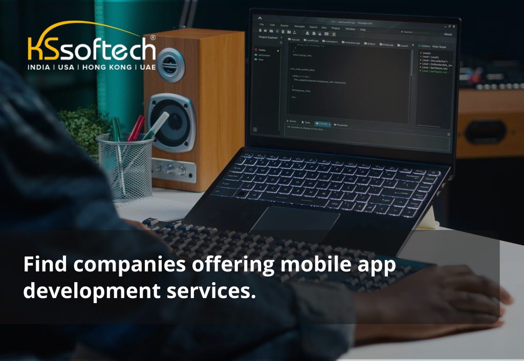 Find companies offering mobile app development services