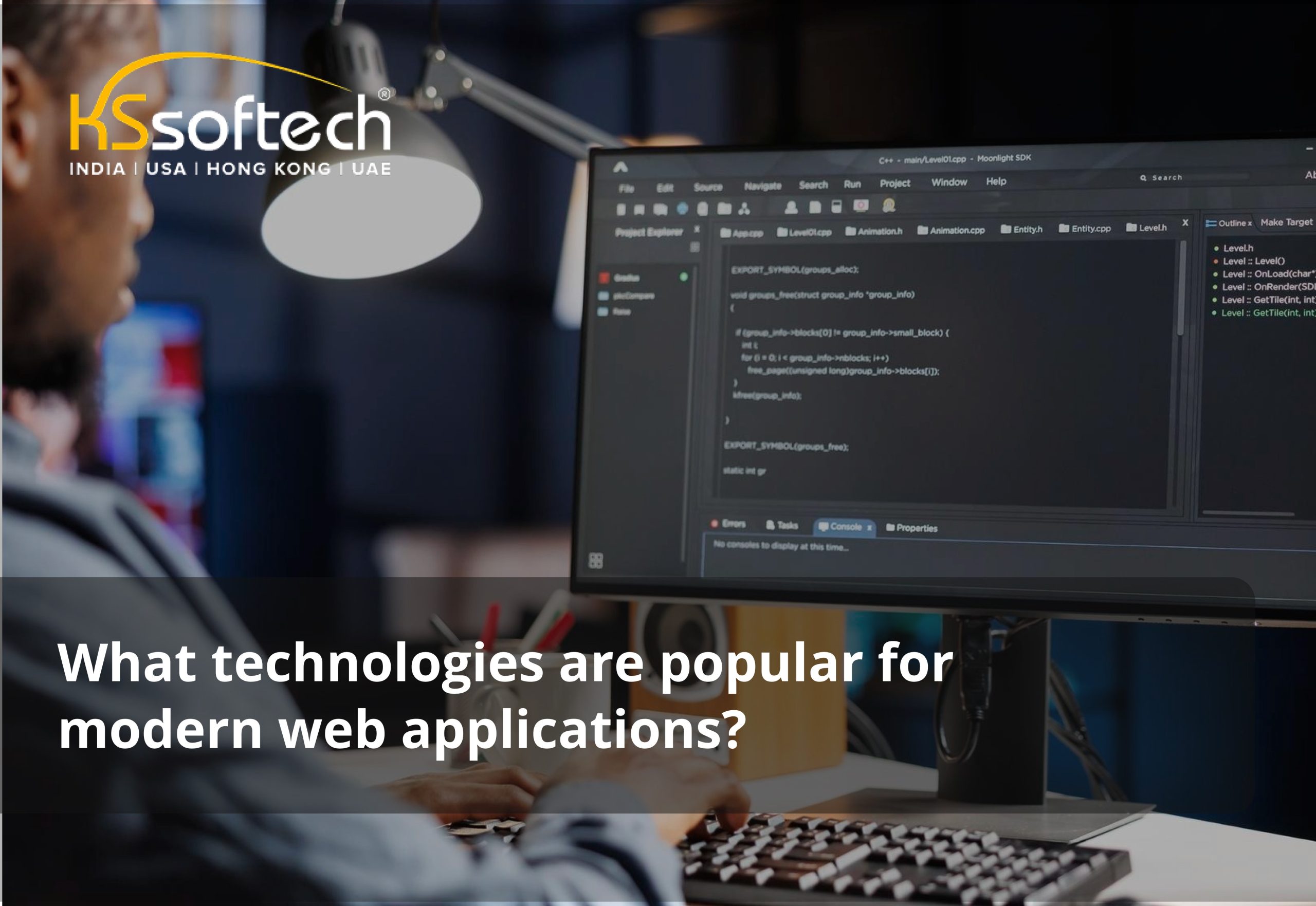 What technologies are popular for modern web applications?